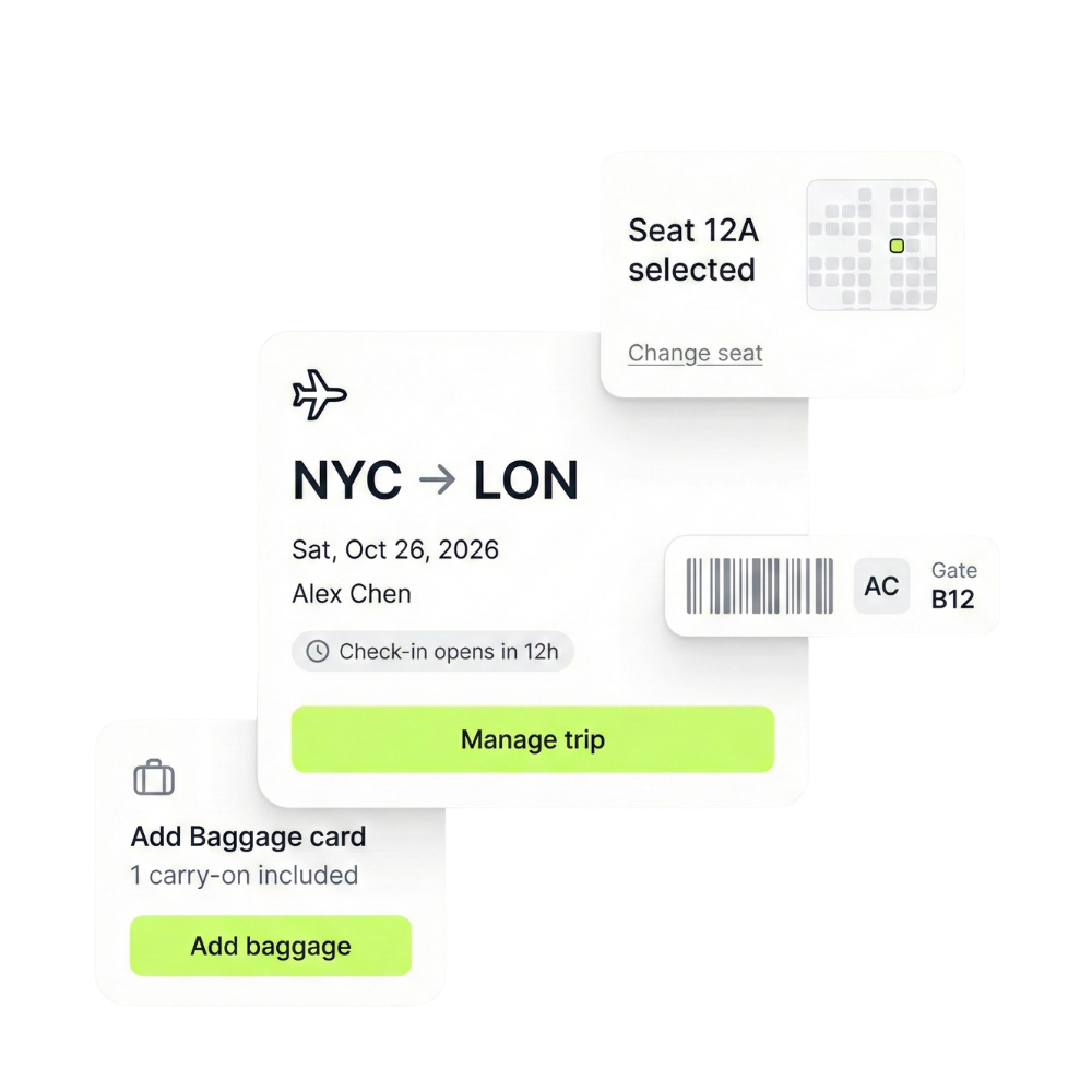 Conversion-first booking experiences