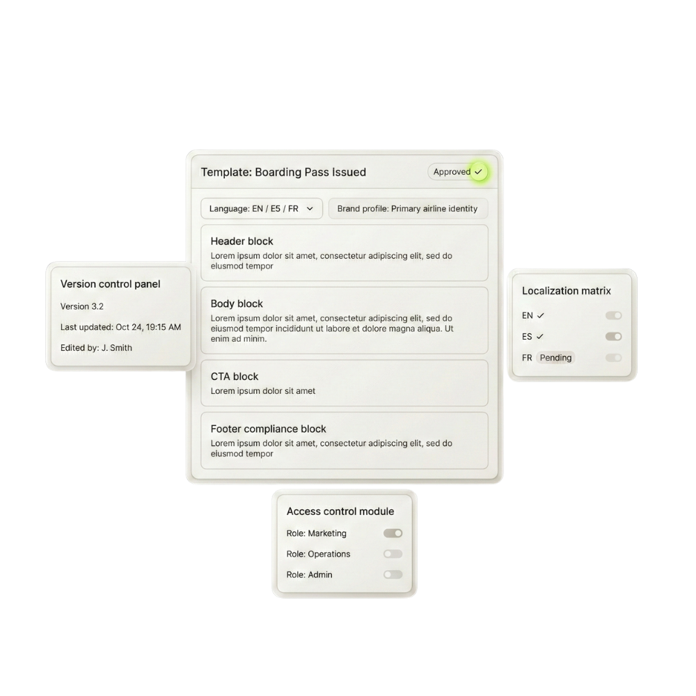 Keep communications consistent and compliant